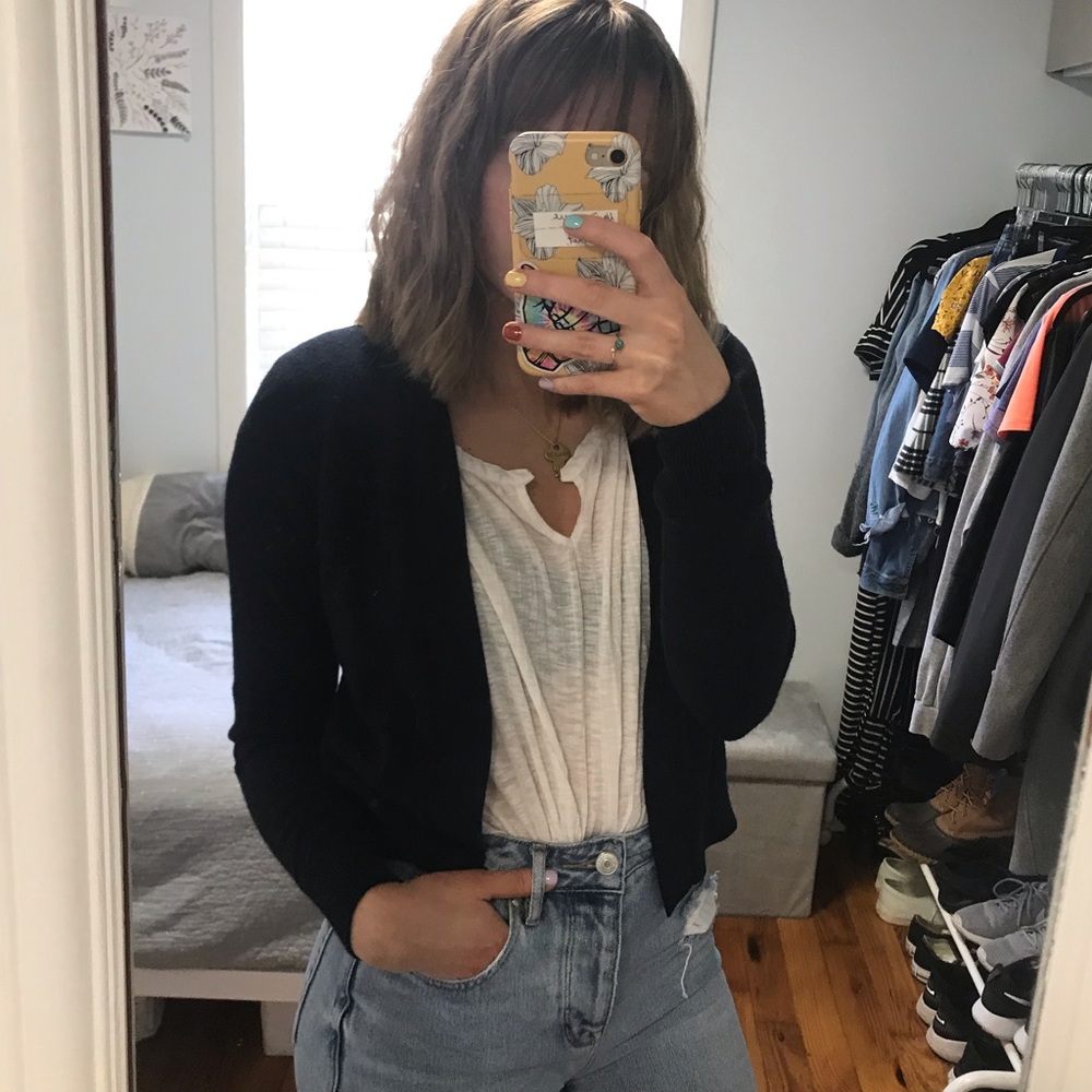 Banana Republic Cropped Cardigan